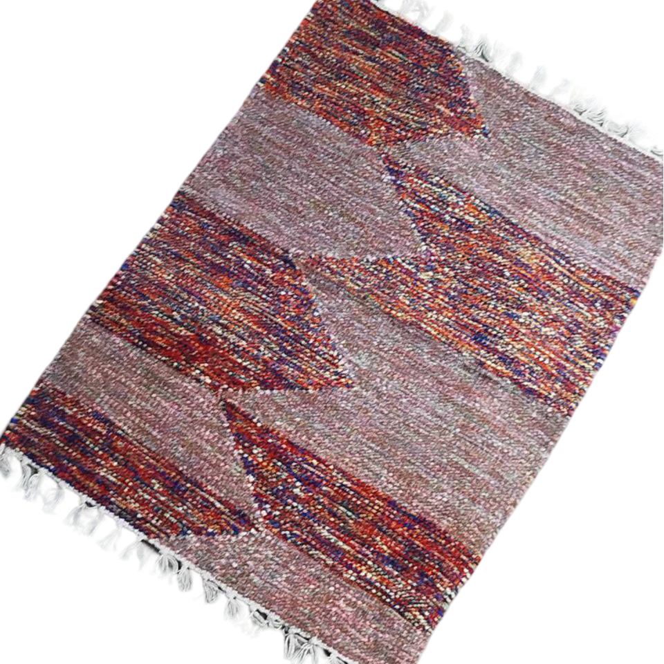 Handloom Multicolor Shataranji Door Mat