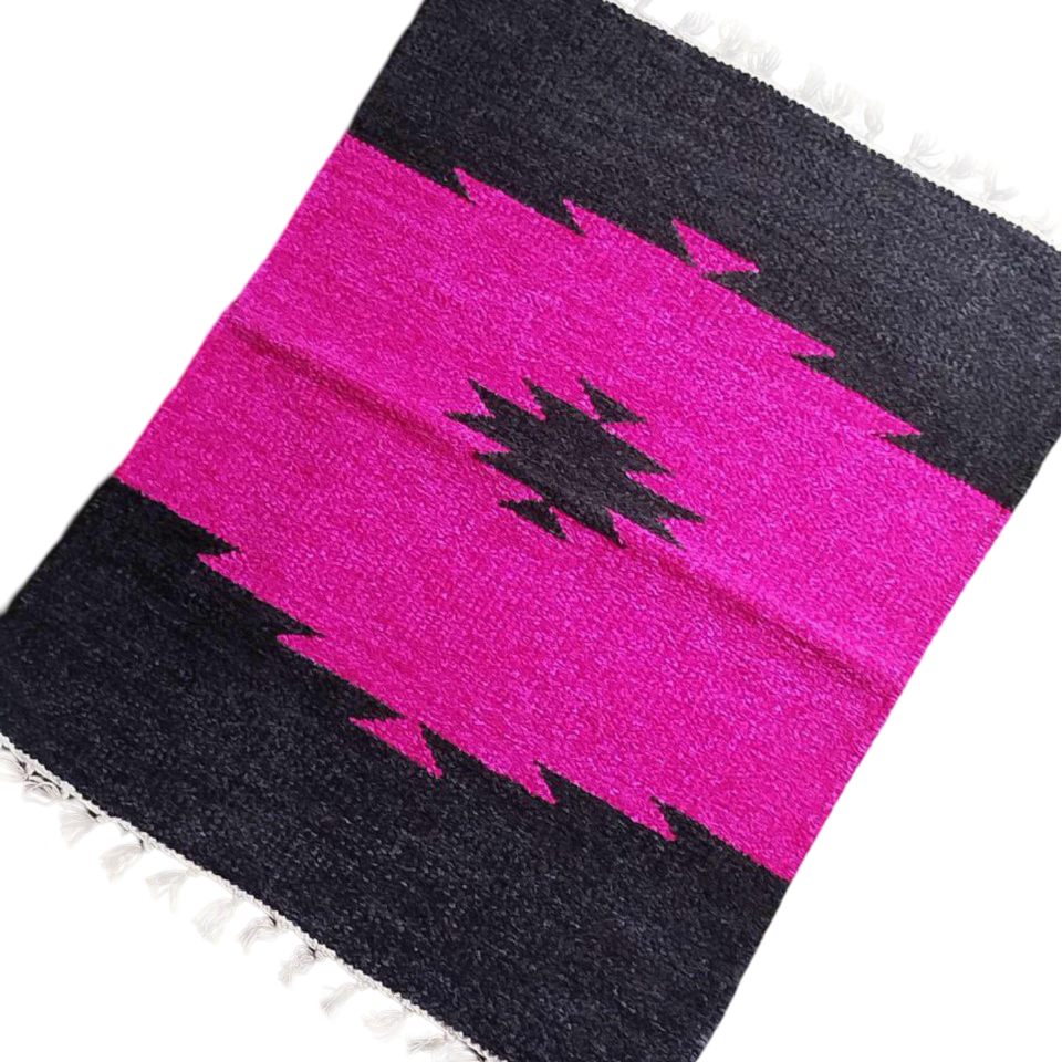 Handloom Multicolor Shataranji Door Mat