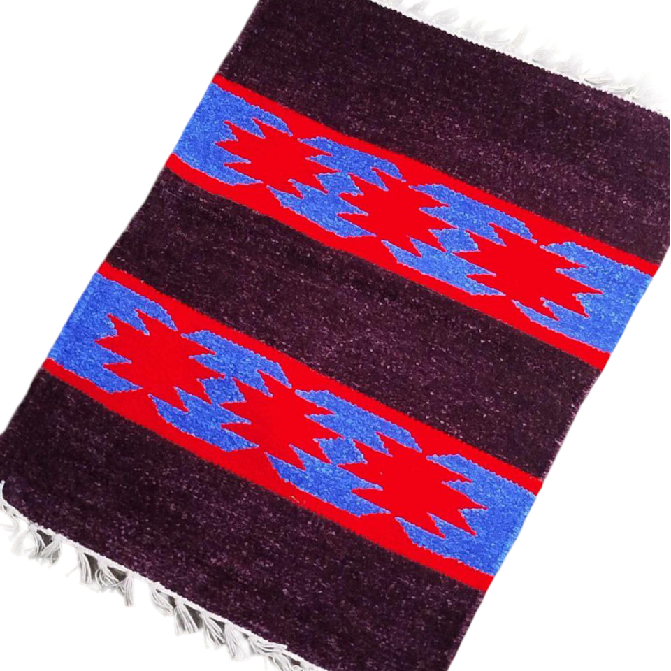 Handloom Multicolor Shataranji Door Mat