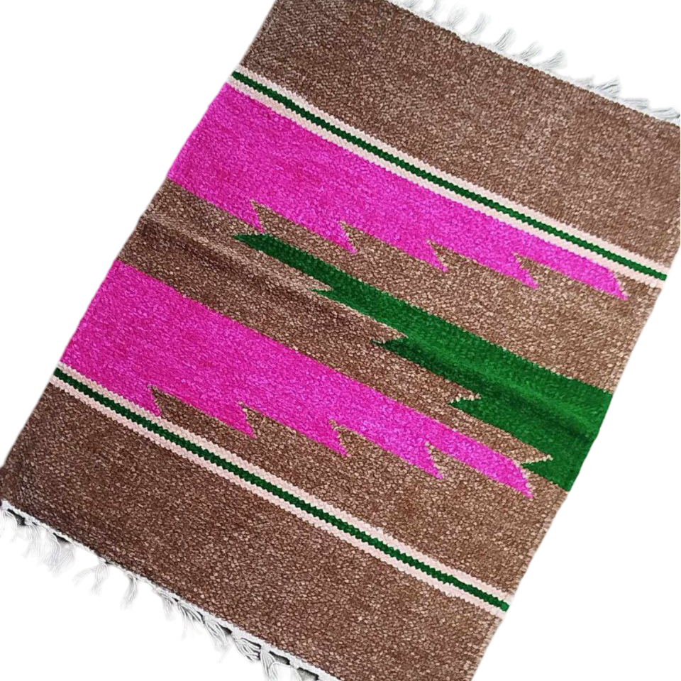 Handloom Multicolor Shataranji Door Mat