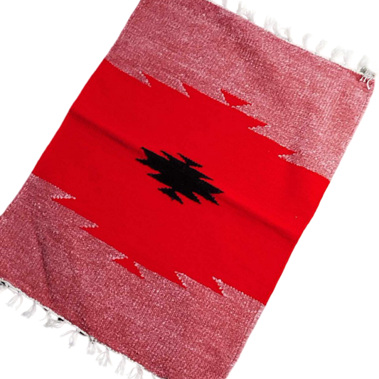 Handloom Multicolor Shataranji Door Mat