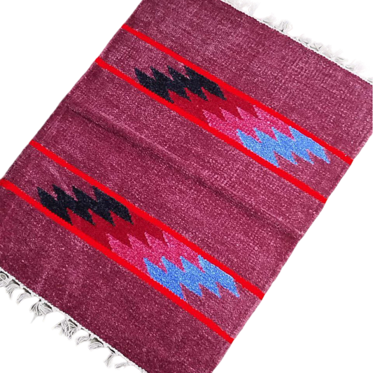 Handloom Multicolor Shataranji Door Mat