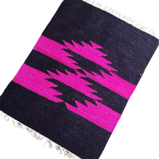 Handloom Multicolor Shataranji Door Mat