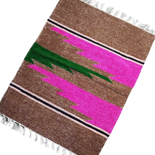 Handloom Multicolor Shataranji Door Mat