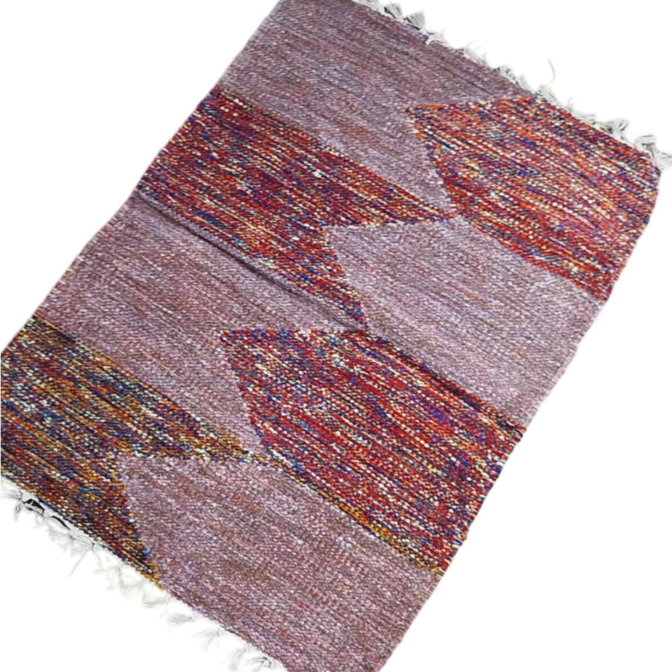 Handloom Multicolor Shataranji Door Mat
