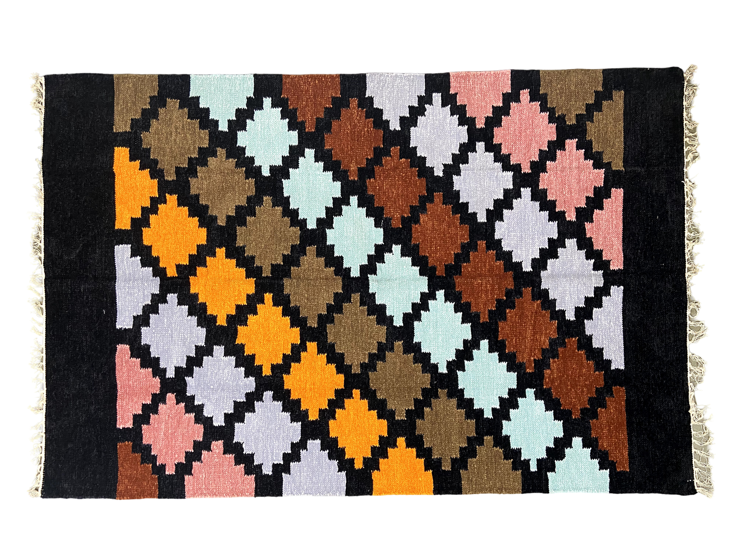 4/6 Exclusive Handloom Shataranji Floor Mat Carpet