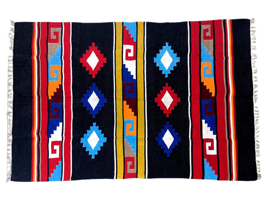 4/6 Handloom Shataranji Floor Mat Carpet