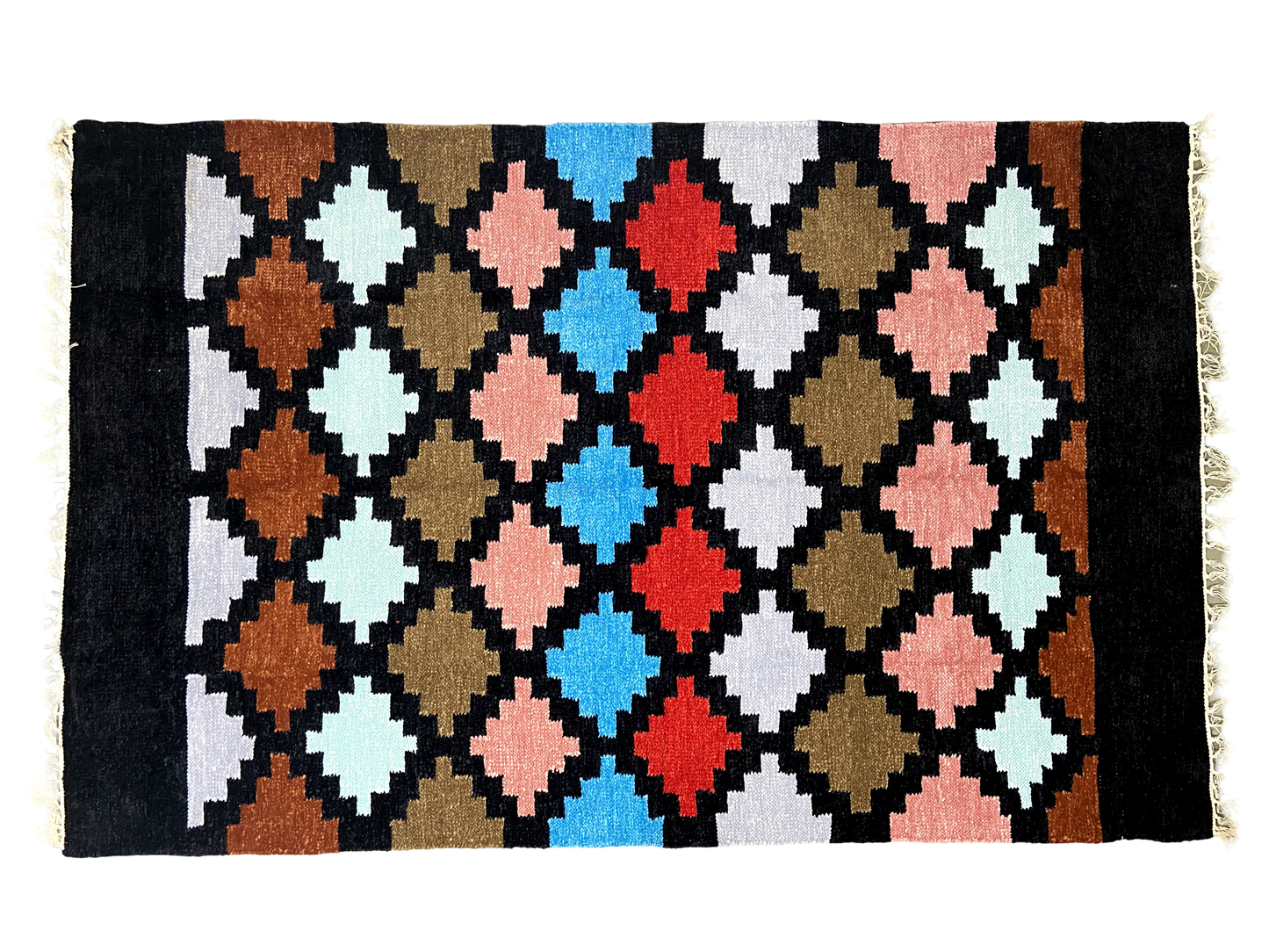 4/6 Exclusive Handloom Shataranji Floor Mat Carpet