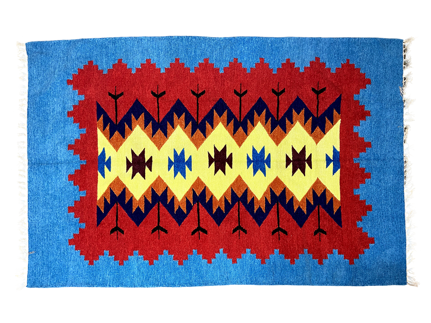 4/6 Exclusive Handloom Shataranji Floor Mat Carpet
