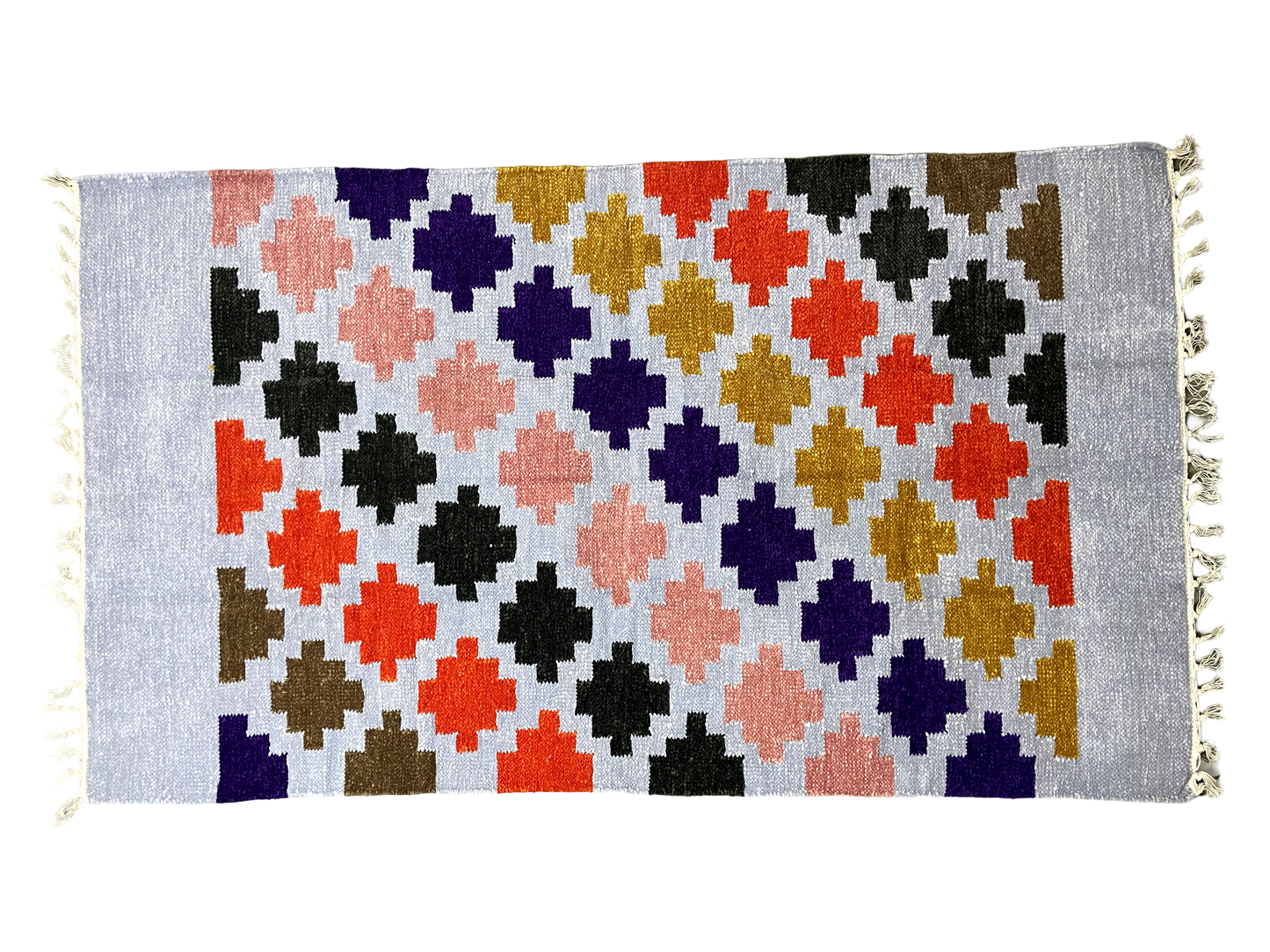3/5 Exclusive Handloom Shataranji Floor Mat Carpet