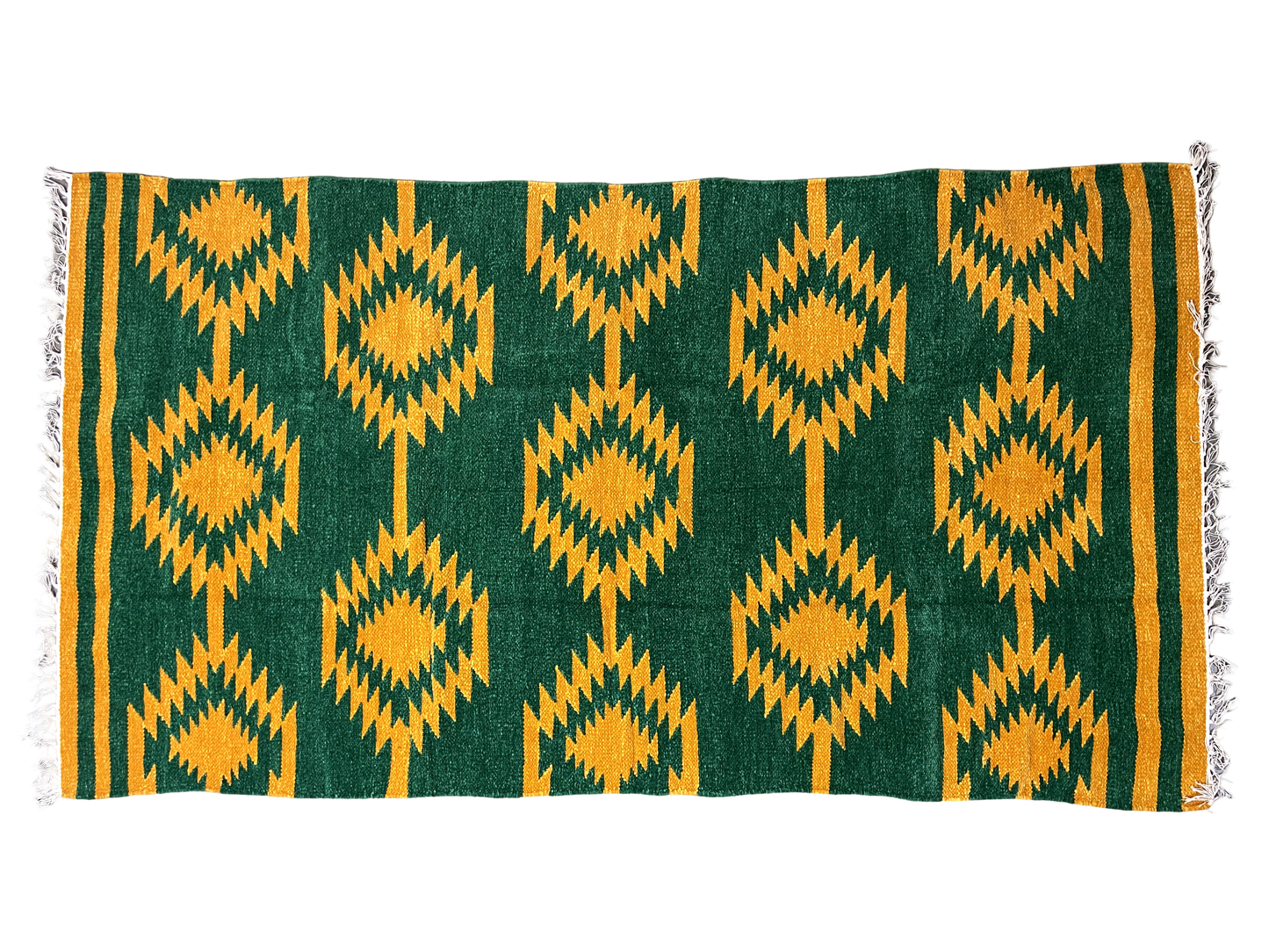 3/5 Exclusive Handloom Shataranji Floor Mat Carpet
