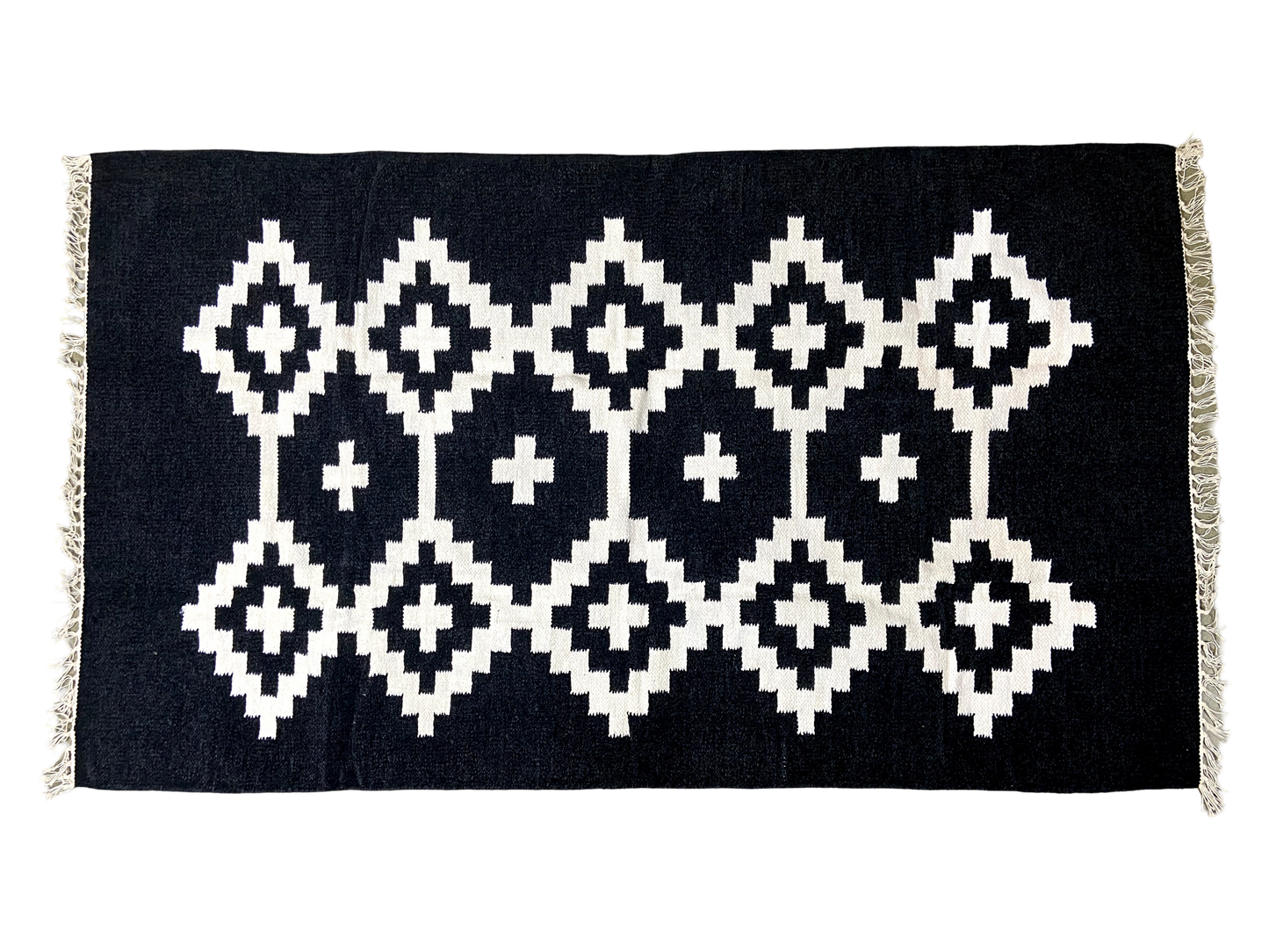 3/5 Exclusive Handloom Shataranji Floor Mat Carpet