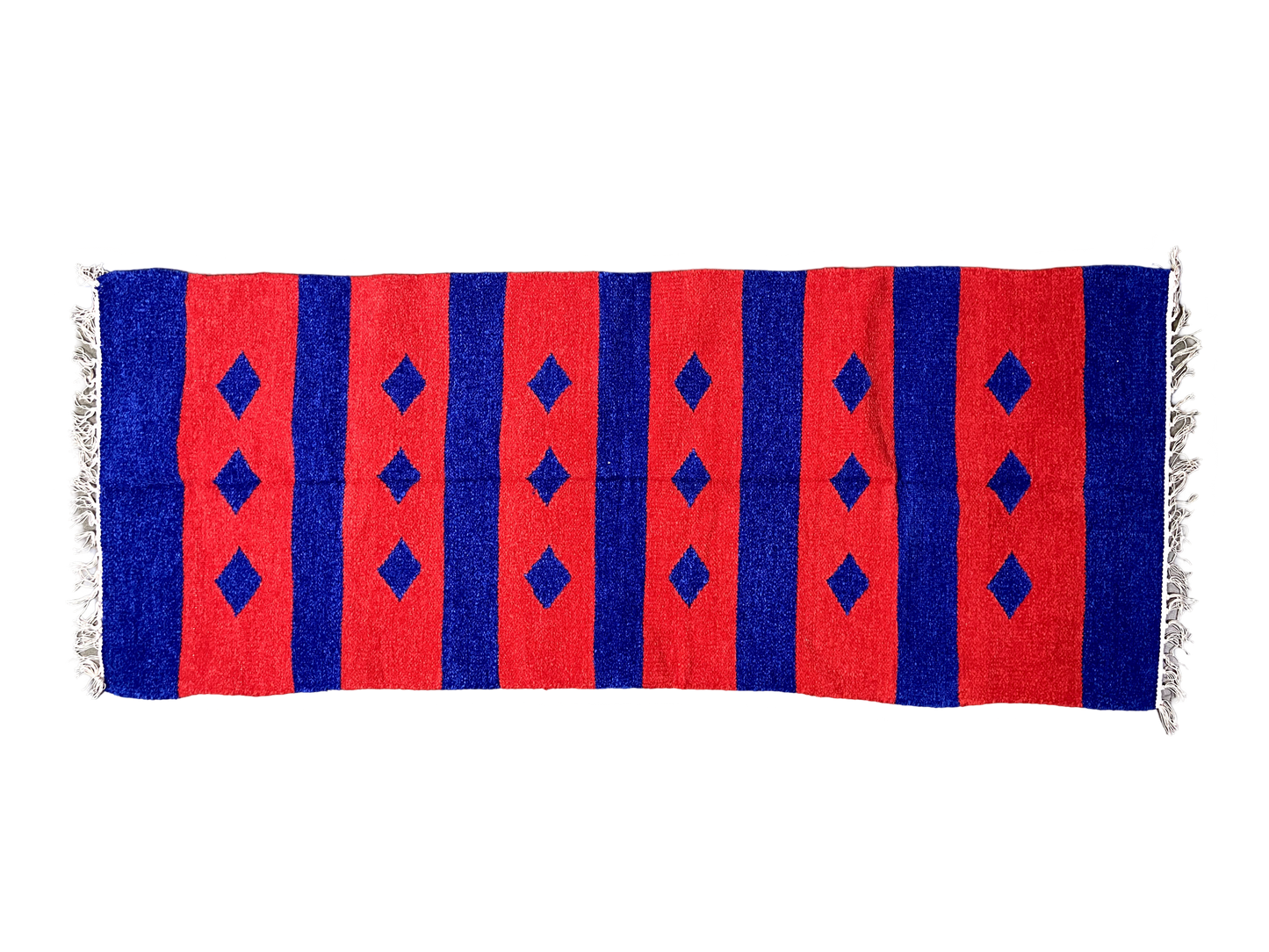 2/5 Handloom Shataranji Floor Mat Carpet