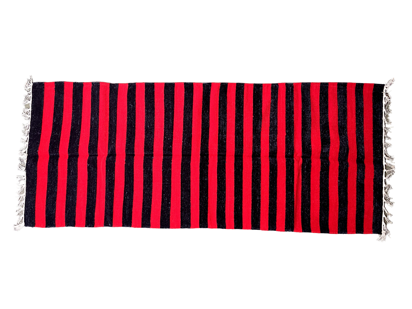 2/5 Handloom Shataranji Floor Mat Carpet