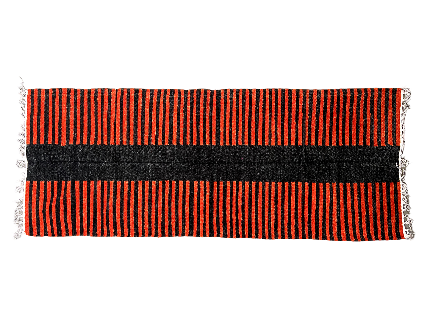 2/5 Handloom Shataranji Floor Mat Carpet