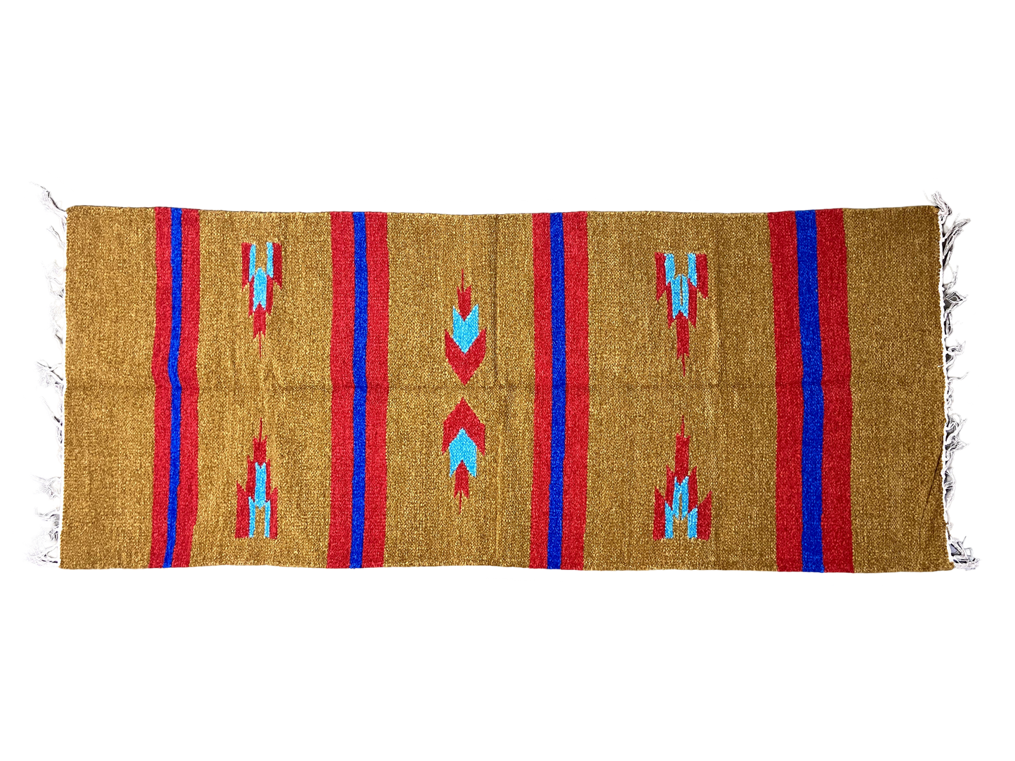2/5 Handloom Shataranji Floor Mat Carpet