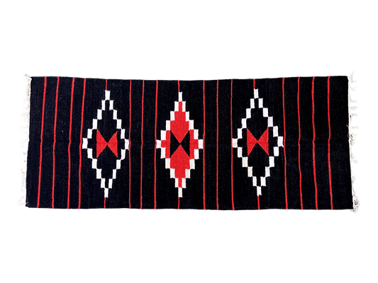 2/5 Handloom Shataranji Floor Mat Carpet