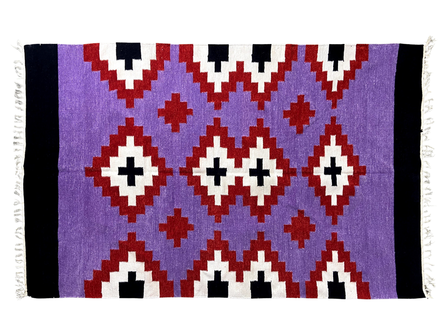 4/6 Handloom Shataranji Floor Mat Carpet