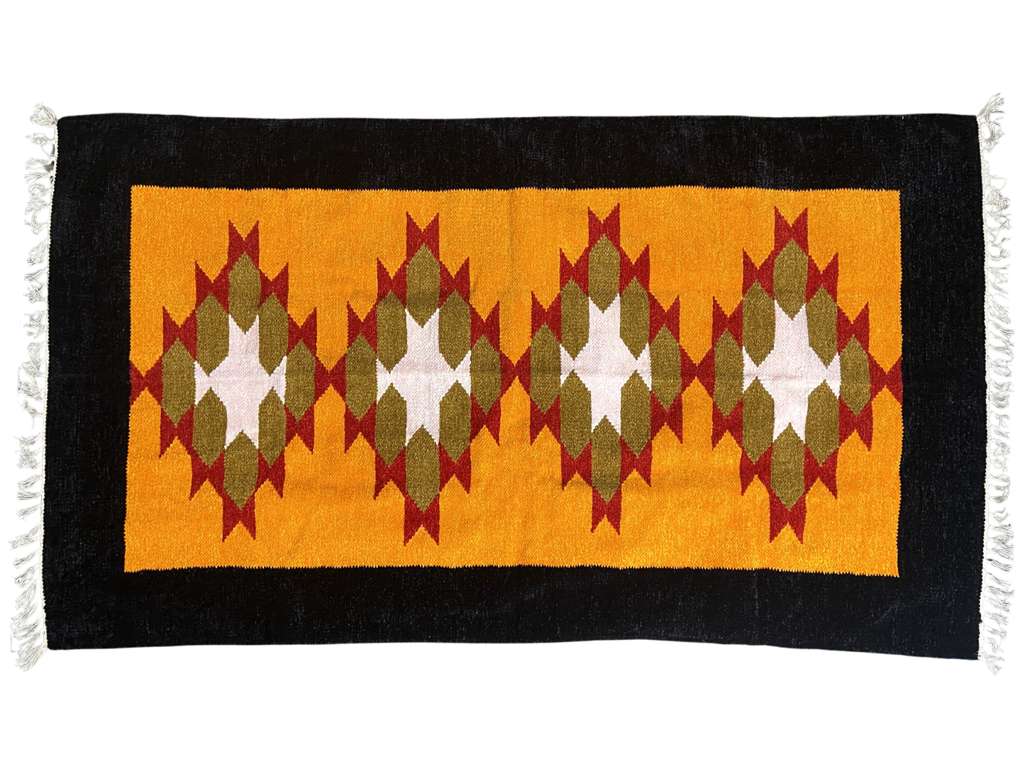 3/5 Exclusive Handloom Shataranji Floor Mat Carpet