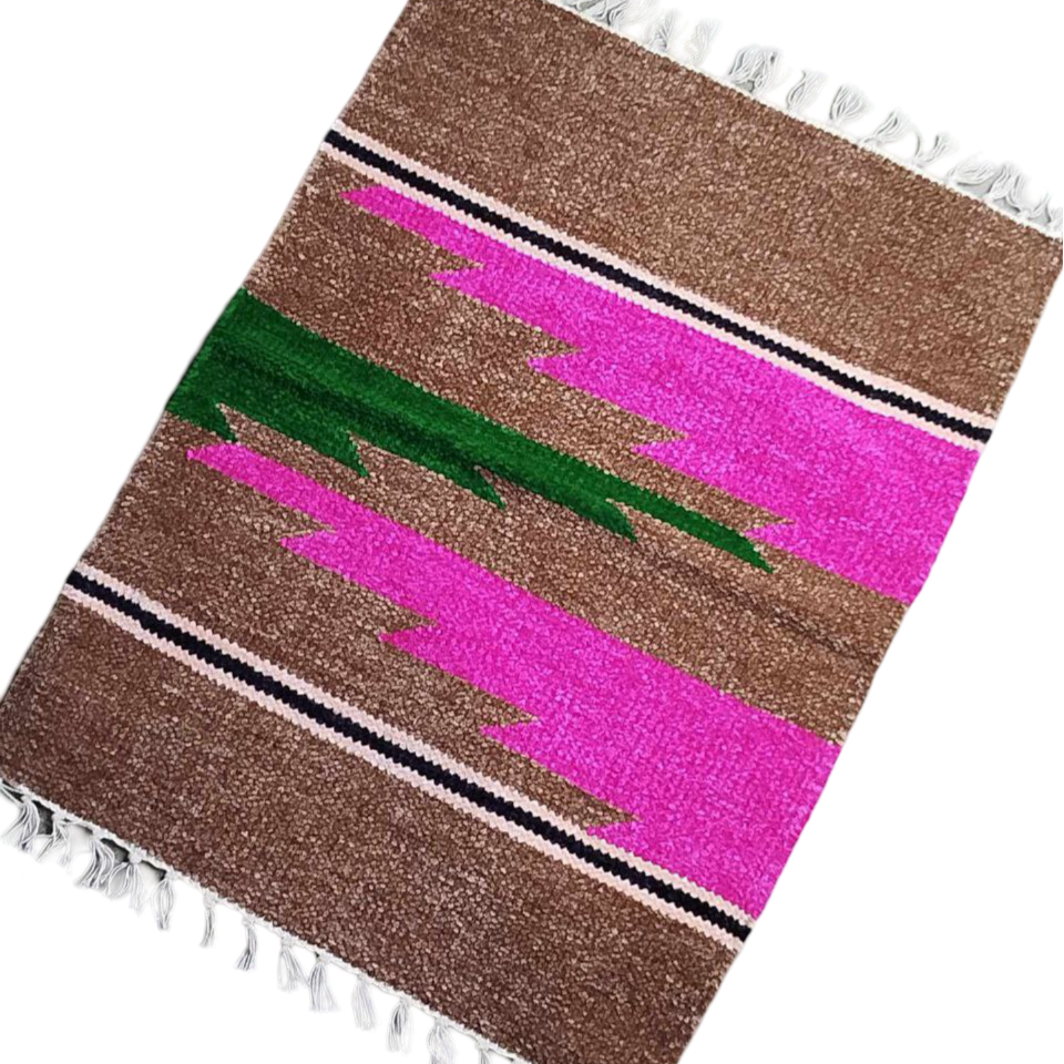 Handloom Multicolor Shataranji Door Mat