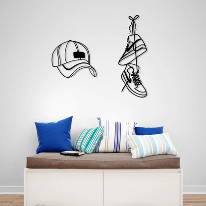 Sneaker Metal Wall Art