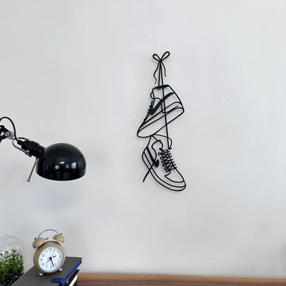 Sneaker Metal Wall Art